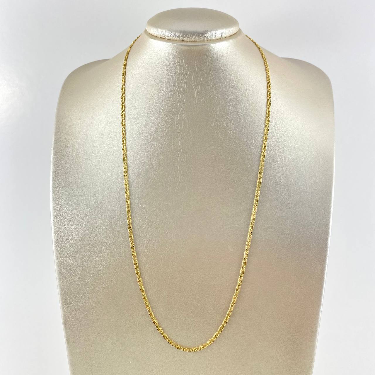 Cadena Lumachina 4.4gr / 60cm / 2.6mm Oro Amarillo +3