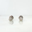 Topos Bola 0.55gr / 4mm Diamantada Oro Blanco 18K ©