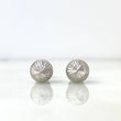 Topos Bola 7mm 1.05gr / Diamantados Oro Blanco