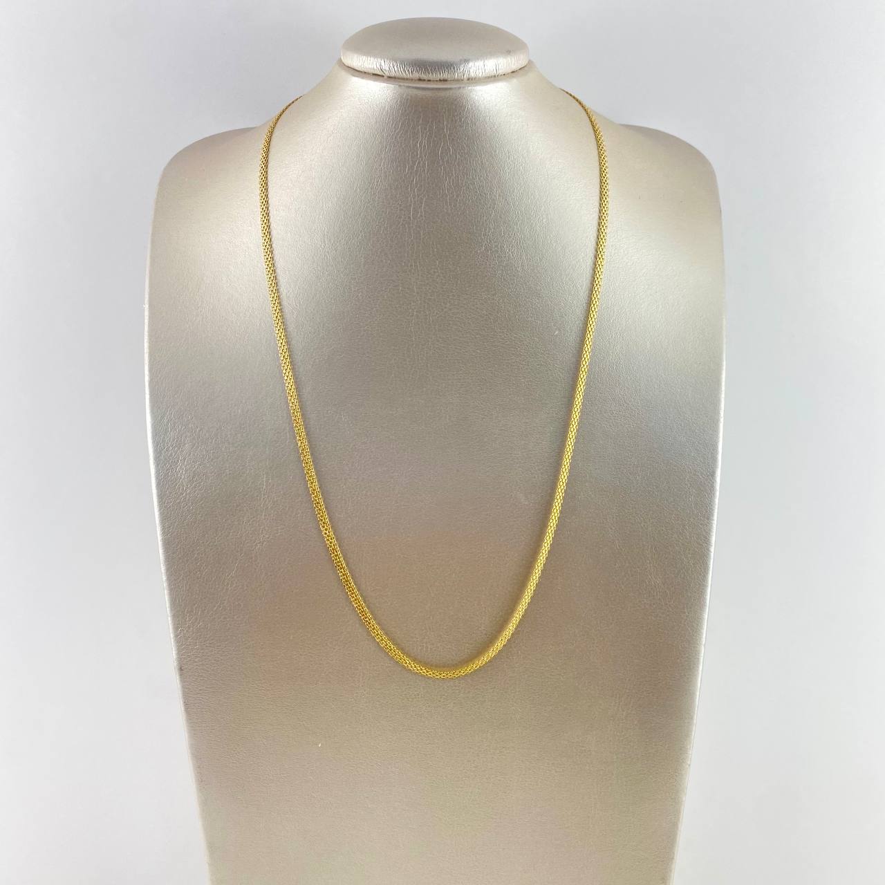 Cadena China 4.25gr / 60cm / 3mm Oro Amarillo +0 18K