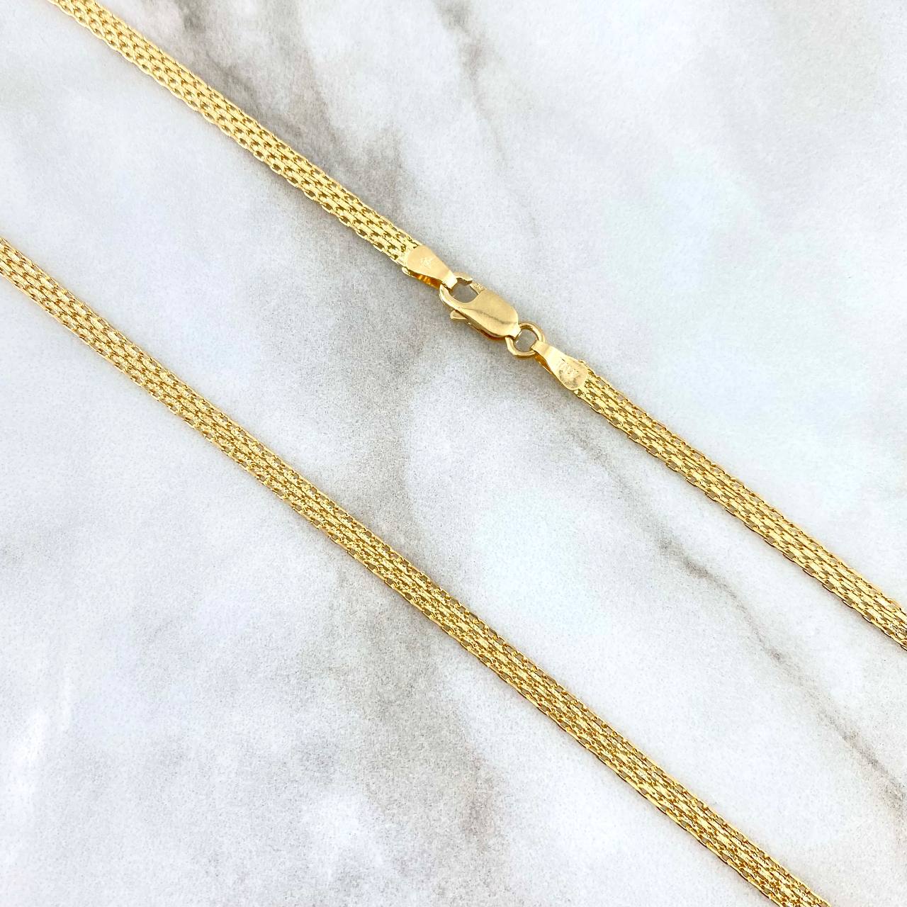 Cadena China 4.25gr / 60cm / 2mm Oro Amarillo +0 18K *