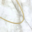 Cadena China 4.25gr / 60cm / 3mm Oro Amarillo +0 18K