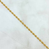 Cadena Lazo 1.65gr / 45cm / 1.6mm Oro Amarillo +3