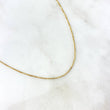 Cadena Veneciana 2.95gr / 50cm / 1mm Oro Amarillo +3