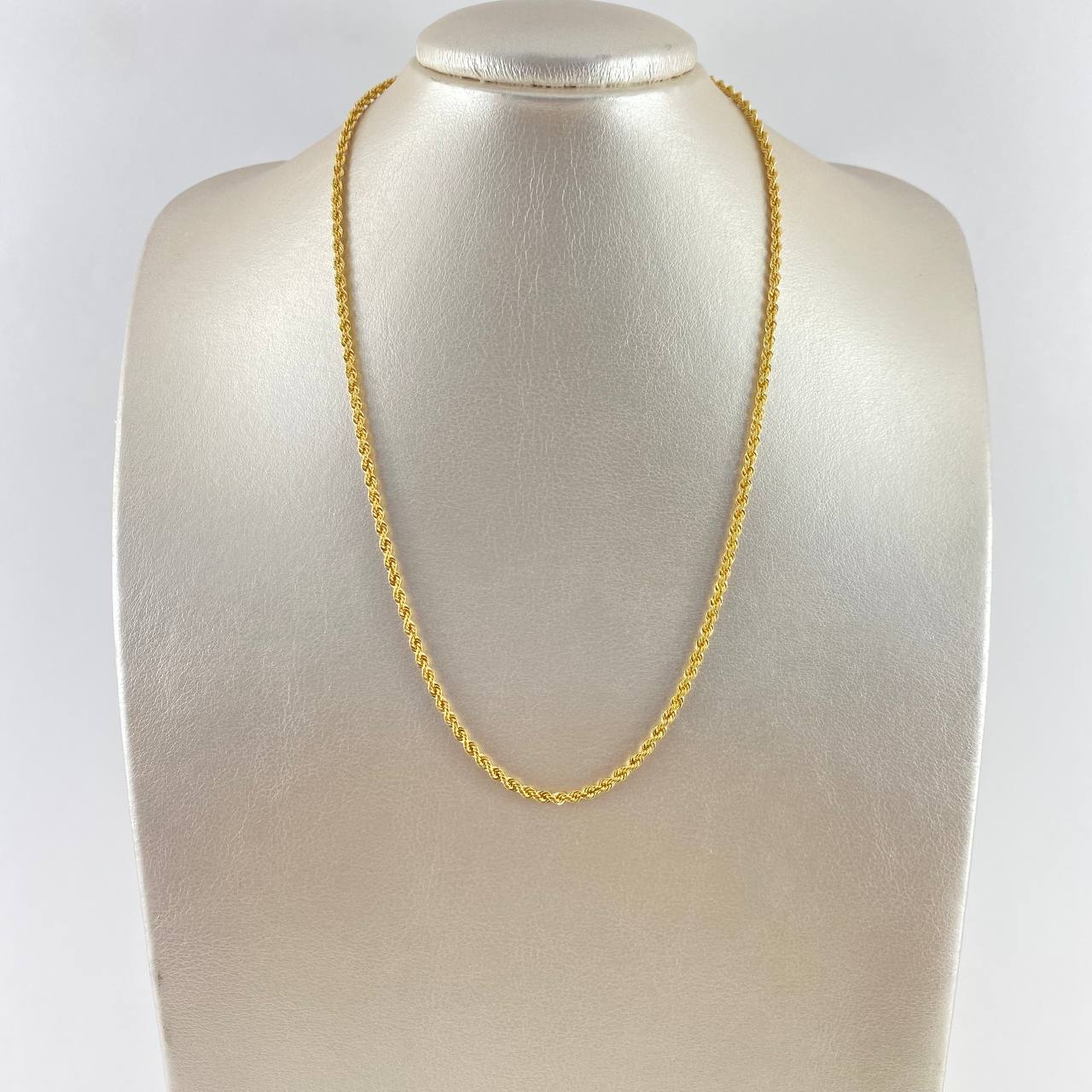 Cadena Lazo 4.95gr / 50cm / 2.7mm Oro Amarillo +3 *