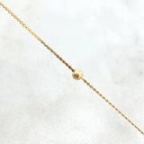 Pulso Rumano 1.3gr / 17.5cm / 3.5mm Bolas Lisas Oro Amarillo +4 ©