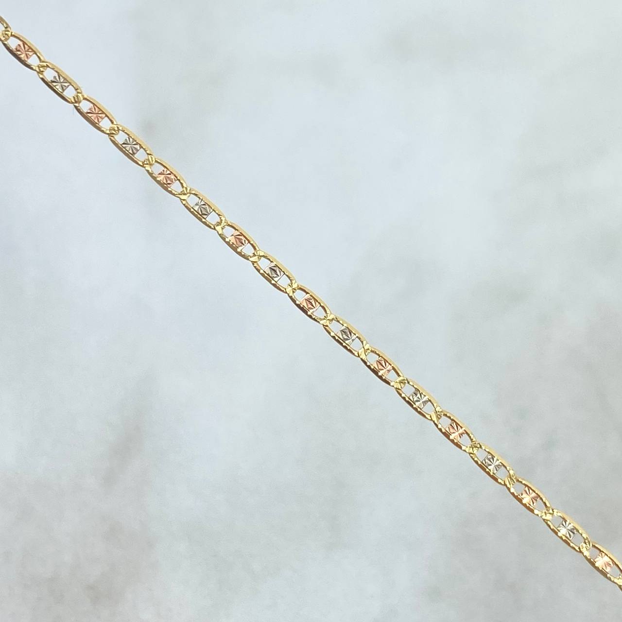 Cadena Plana 1.6gr / 45cm- +3 Oro 18K