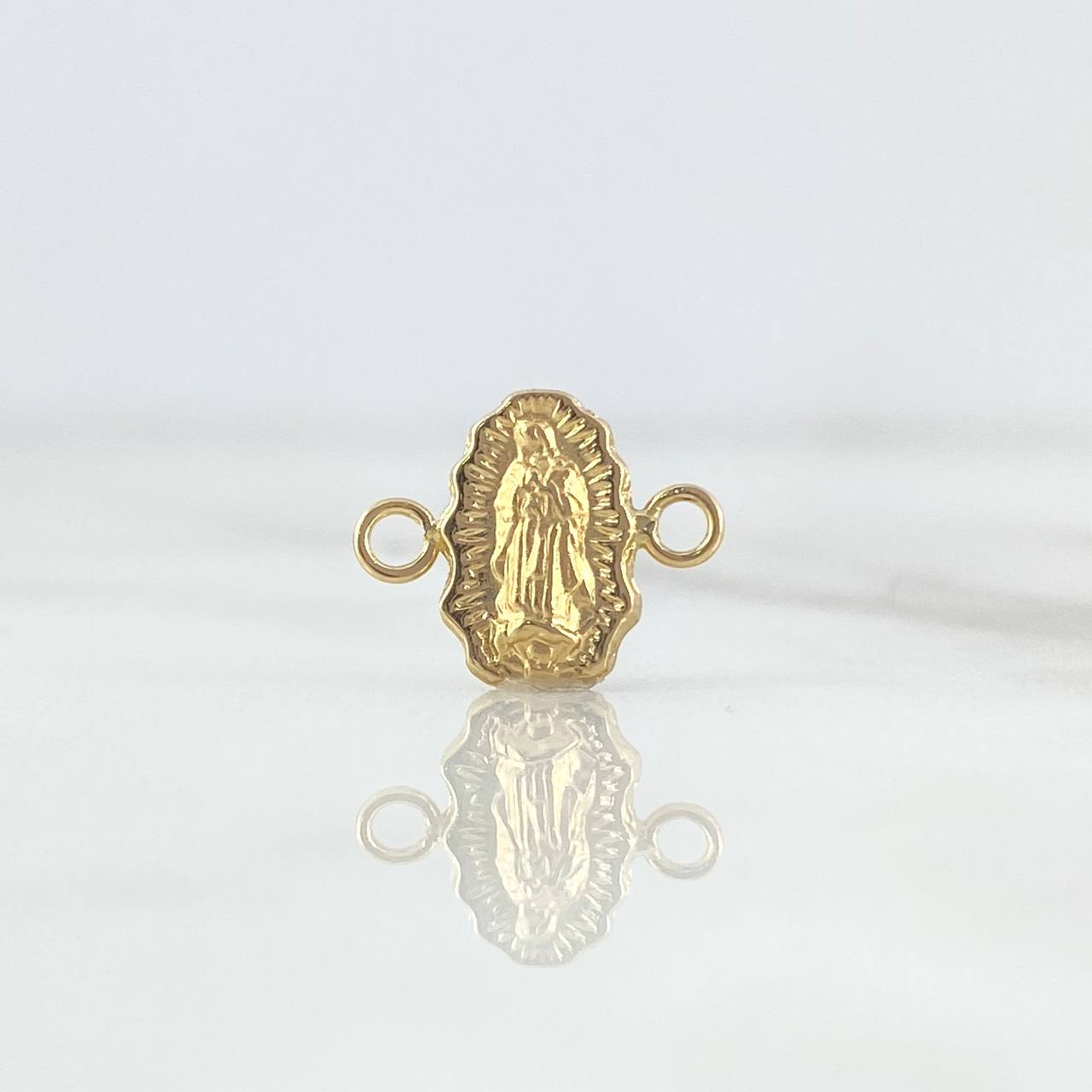 Herraje Virgen Guadalupe 0.35gr / 1.2cm / Silueta Oro Amarillo