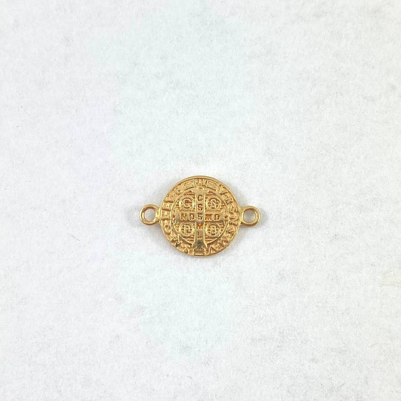 Herraje San Benito 1.6gr / 1.8cm / Plano Oro Amarillo