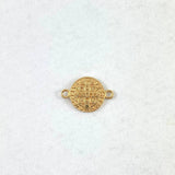 Herraje San Benito 1.6gr / 1.8cm / Plano Oro Amarillo