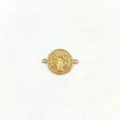 Herraje San Benito 1.55gr / 2.1cm / Plano Oro Amarillo
