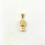 Dije Cáliz 1gr / 2.8cm / Troquelado Oro Amarillo