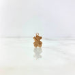 Dije Oso TS 0.55gr / 2cm / Troquelado Oro Rosa