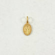 Dije Virgen Milagrosa 0.85gr / 1.8cm / Plana Oro Amarillo