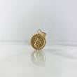 Dije Virgen del Carmen 1.6gr / 2.7cm / Marco Trenzado Oro Amarillo ©