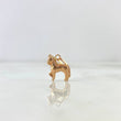 Dije Caballo 0.55gr / 1.8cm / Troquelado Oro Rosa