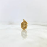 Dije Virgen Milagrosa 0.45gr / 1.8cm / Plana Oro Amarillo