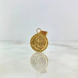 Dije Sagrado Corazón de Jesús 1.55gr / 2.7cm / Marco Trenzado Oro Amarillo