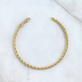 Pulso Lazo 4.2gr / 19.5cm / 4mm Oro Amarillo +3 ©
