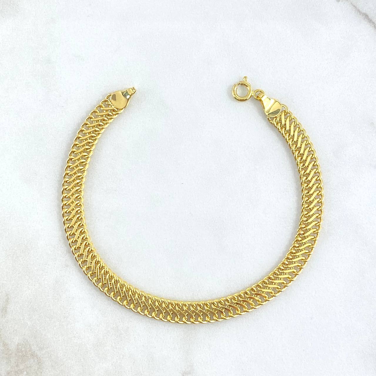 Pulso Sedusa 5.65gr / 19cm / 6mm Oro Amarillo +3