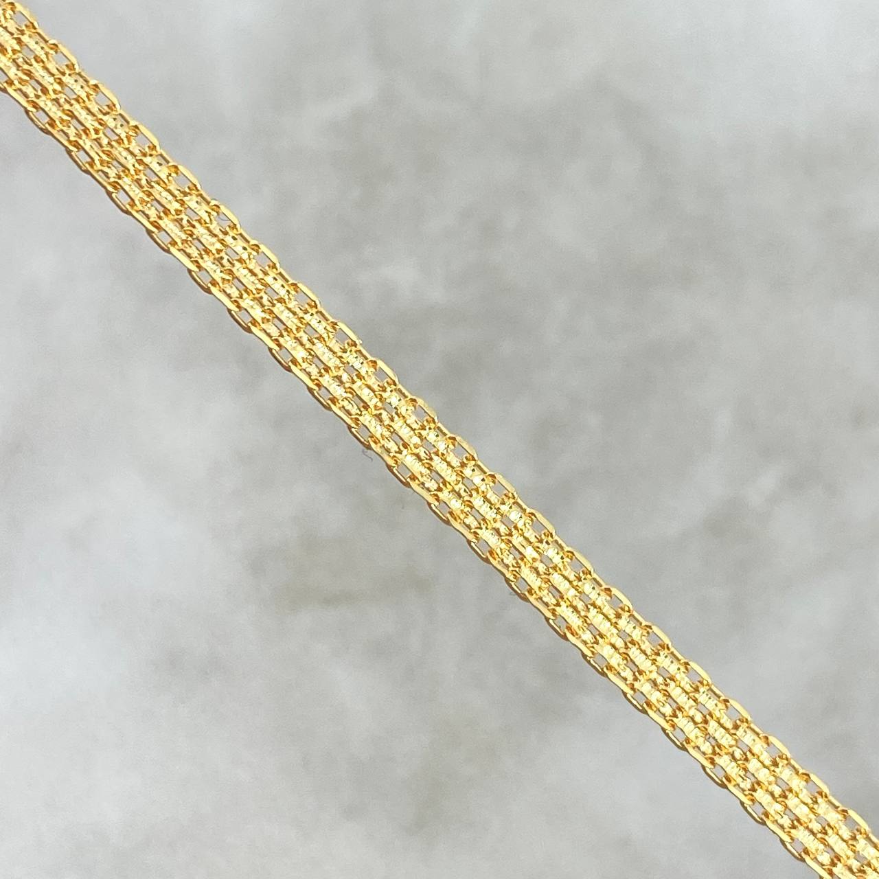 Pulso Chino 3gr / 18cm / 3mm Oro Amarillo +1