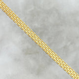 Pulso Chino 3gr / 18cm / 3mm Oro Amarillo +1