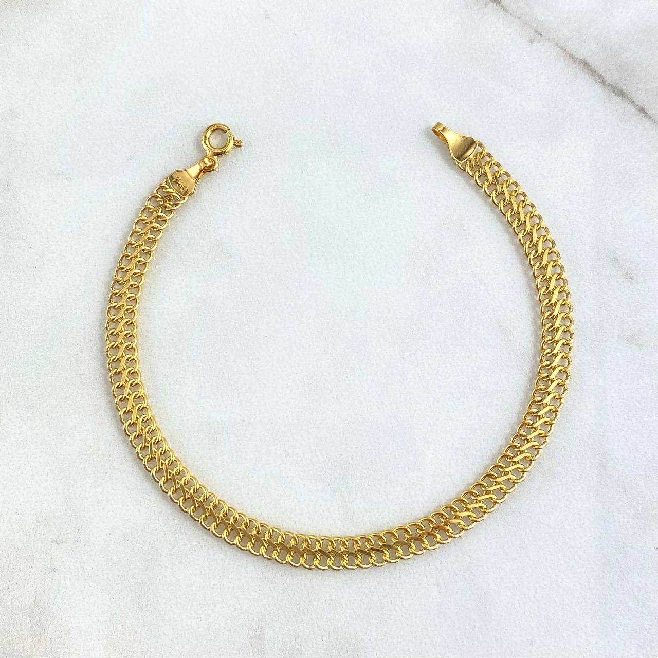 Pulso Sedusa 2.85gr / 18cm / 5mm Oro Amarillo +3 ©