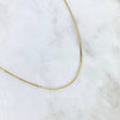 Cadena Espejo Mini 2.05gr / 40cm / 1.4mm Oro Amarillo +3 *