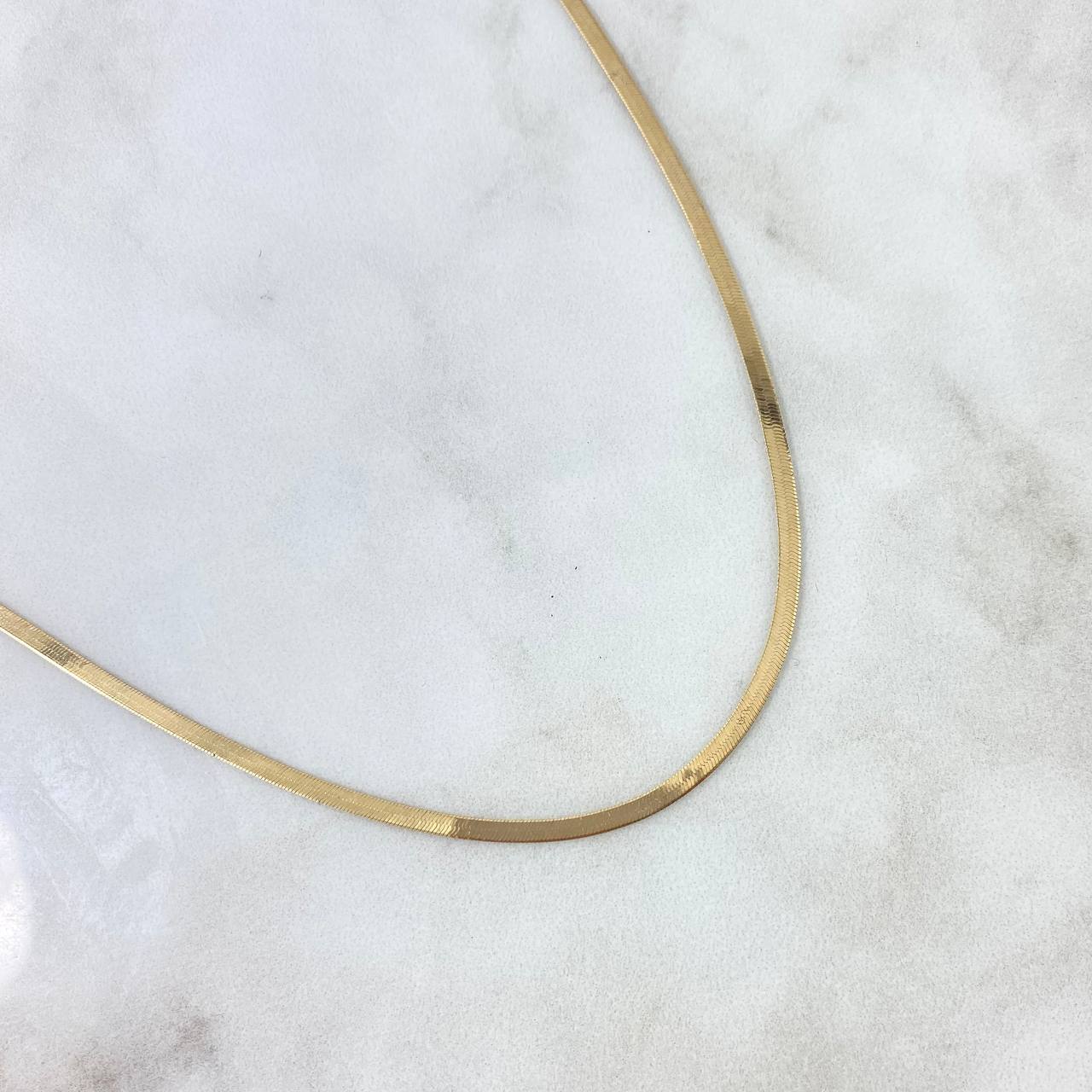 Cadena Espejo 4.25gr / 45cm / 2.3mm Oro Amarillo +3 ©