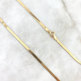 Cadena Espejo 3.9gr / 40cm / 2.2mm Oro Amarillo +3 ©