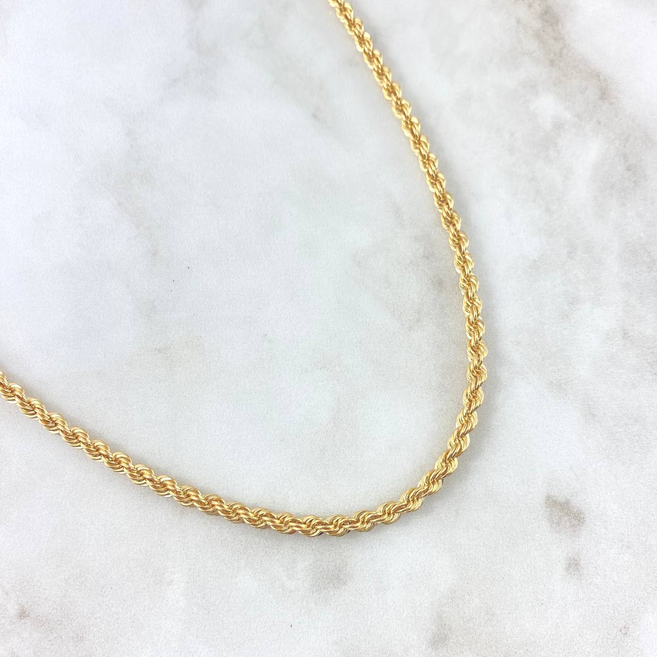 Cadena Lazo 13.1gr / 70cm / 3.8mm Oro Amarillo +3
