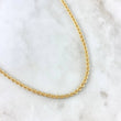 Cadena Lazo 13.1gr / 70cm / 3.8mm Oro Amarillo +3