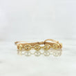 Pulsera Caqui Retazo GC 0.7gr / 5mm Cinco Eslabones Oro Amarillo ©