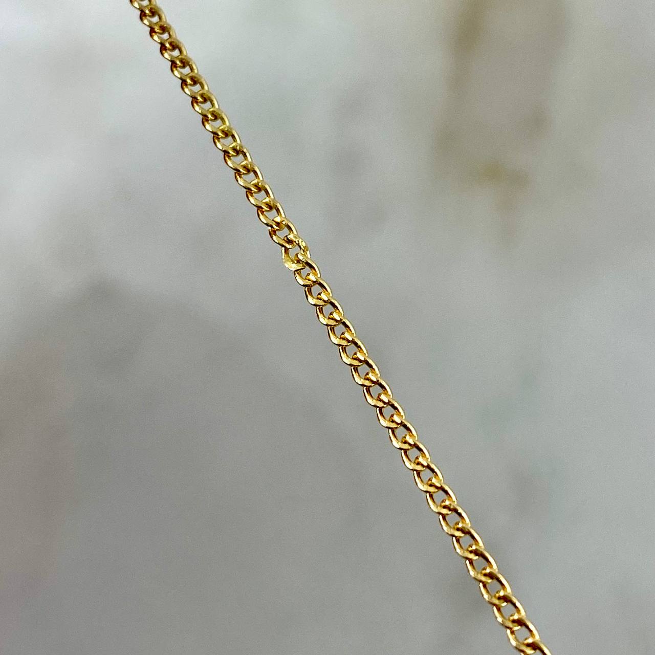 Cadena Cubana 1.3gr / 40cm / 1.4mm Oro Amarillo +1 (Oferta)