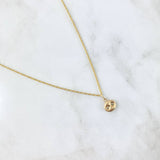 Cadena Lazo 1.15gr / 60cm + Dije GC 0.4gr / 1.4cm Oro Amarillo (Oferta)