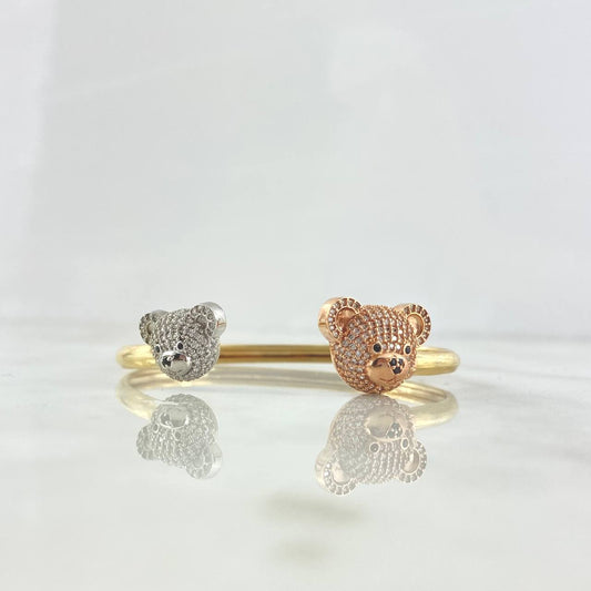 Pulso Abrazo De Osos 7.7gr / 16.5cm / Oro Amarillo 18K ©