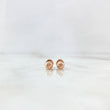Topos Bola Diamantada 0.55g / 5mm Oro Rosa 18K