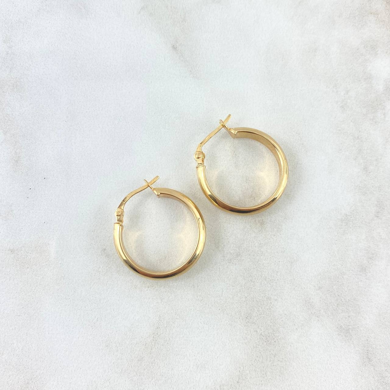 Candongas Nati 1.85gr / 2.1cm / Oro Amarillo 18K