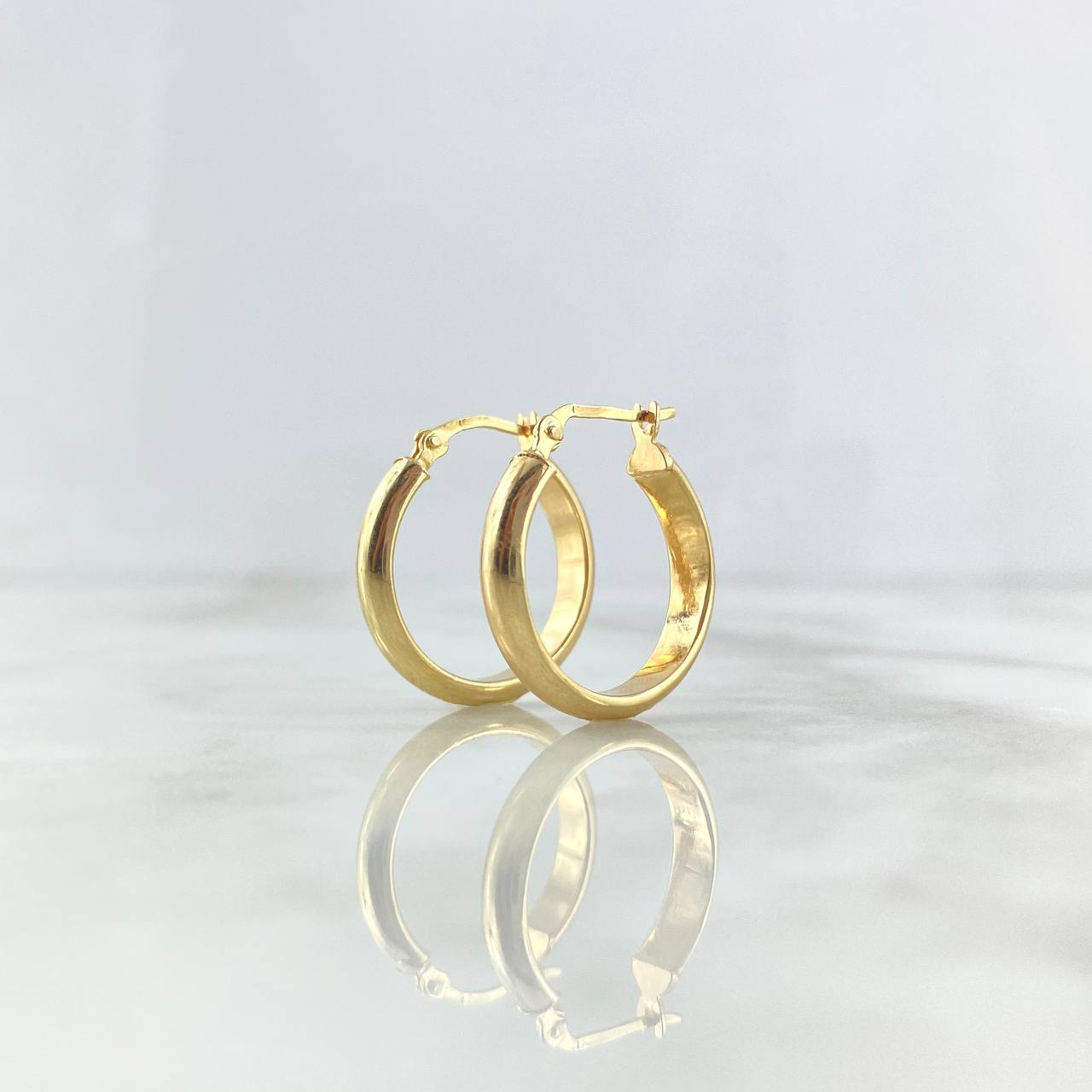 Candongas Nati 1.85gr / 2.1cm / Oro Amarillo 18K