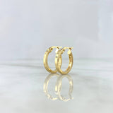 Candongas Diani 1.25gr / 1.6cm / Oro Amarillo 18K