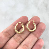 Candongas Lore 1gr / 1.6cm / Oro Amarillo 18K *