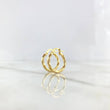 Candongas Lui 1.45gr / 1.9cm / Entorchadas Oro Amarillo
