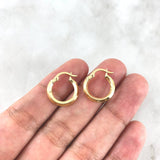 Candongas Clau 1.15gr / 1.6cm / Oro Amarillo