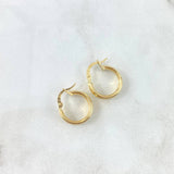 Candongas Miku 1.95gr / 1.7cm / Rayadas Oro Amarillo