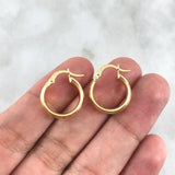 Candongas Miku 1.95gr / 1.7cm / Rayadas Oro Amarillo