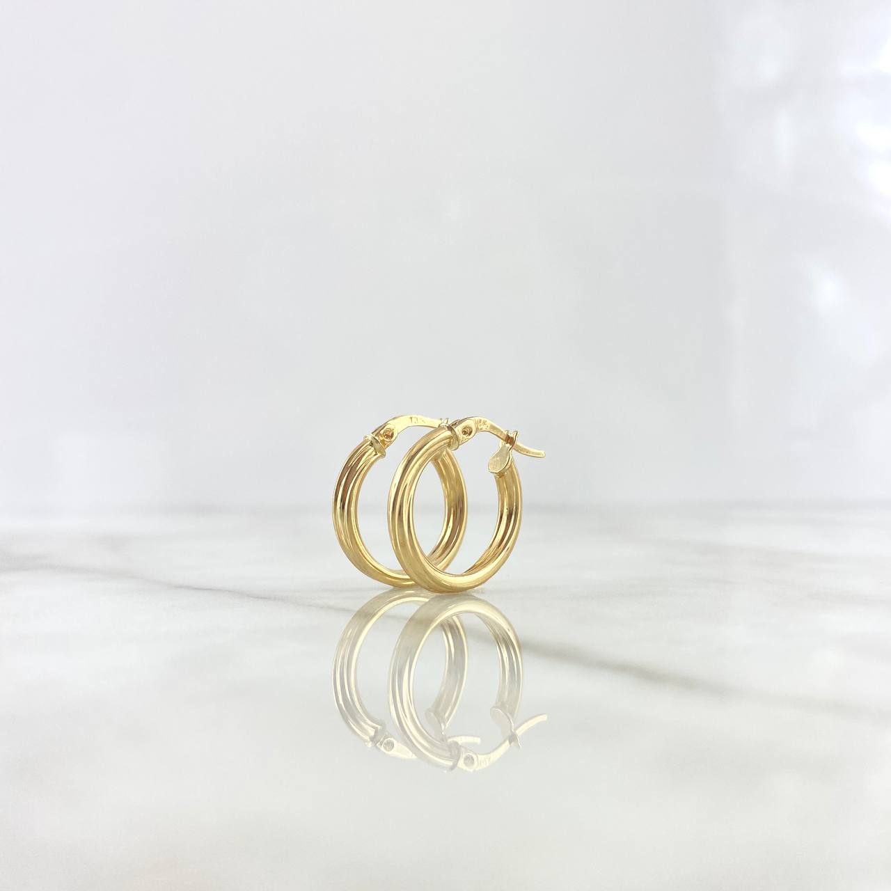 Candongas Miku 1.75gr / 1.9cm / Rayadas Oro Amarillo