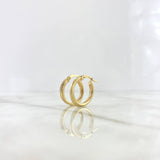 Candongas Miku 1.75gr / 1.9cm / Rayadas Oro Amarillo