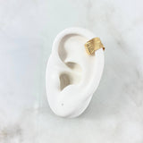 Piercing Earcuff Simulador 1.05gr / 1.1cm / Diamantado Oro Amarillo (Joya)