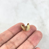 Piercing Earcuff Simulador 1.05gr / 1.1cm / Diamantado Oro Amarillo (Joya)