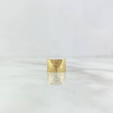 Piercing Earcuff Simulador 1.05gr / 1.1cm / Diamantado Oro Amarillo (Joya)